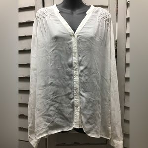 Sheer blouse by Sandwich size L